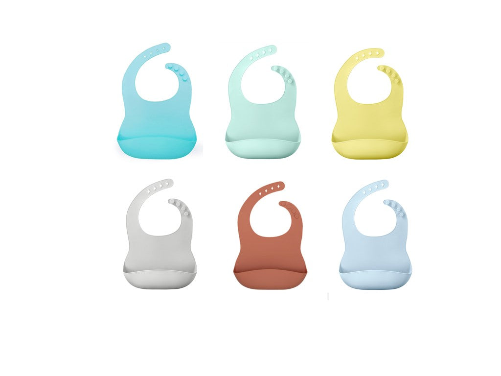 Silicone Waterproof Baby Bibs