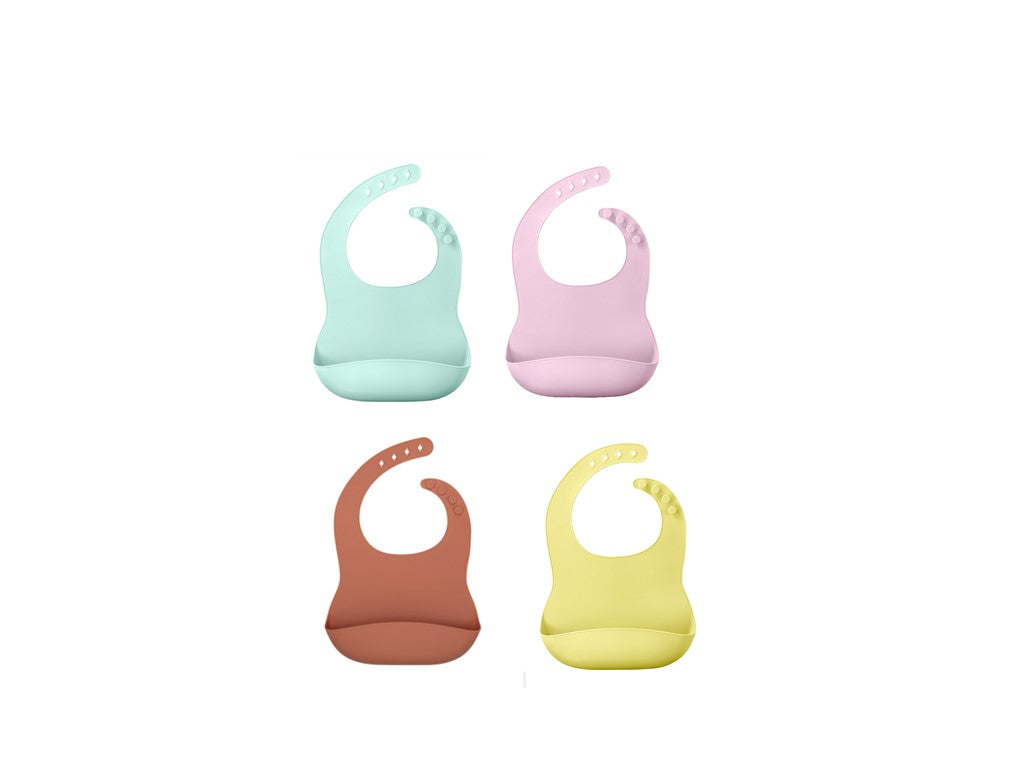 Silicone Waterproof Baby Bibs