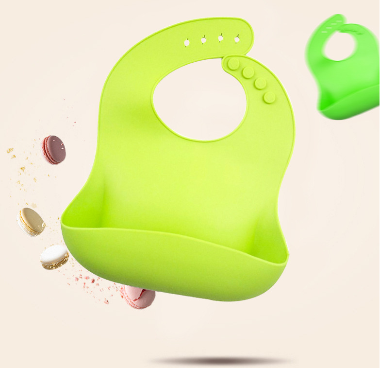Silicone Waterproof Baby Bibs